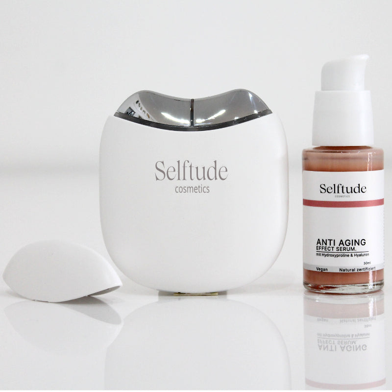 Selftude® EMS Gua Sha Pro™ Kollagen Tool + Gratis Anti Aging Effekt Serum mit Hyaluron
