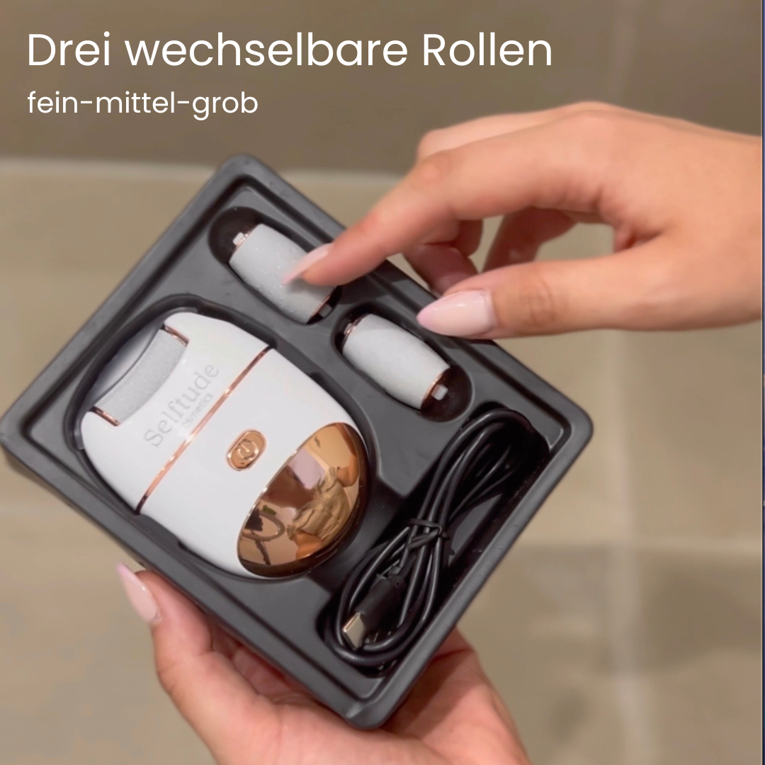 Drei wechselbare Rollen