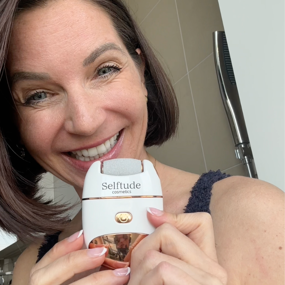 Selftude® Elektrischer Hornhautentferner IPX7 Wasserdicht