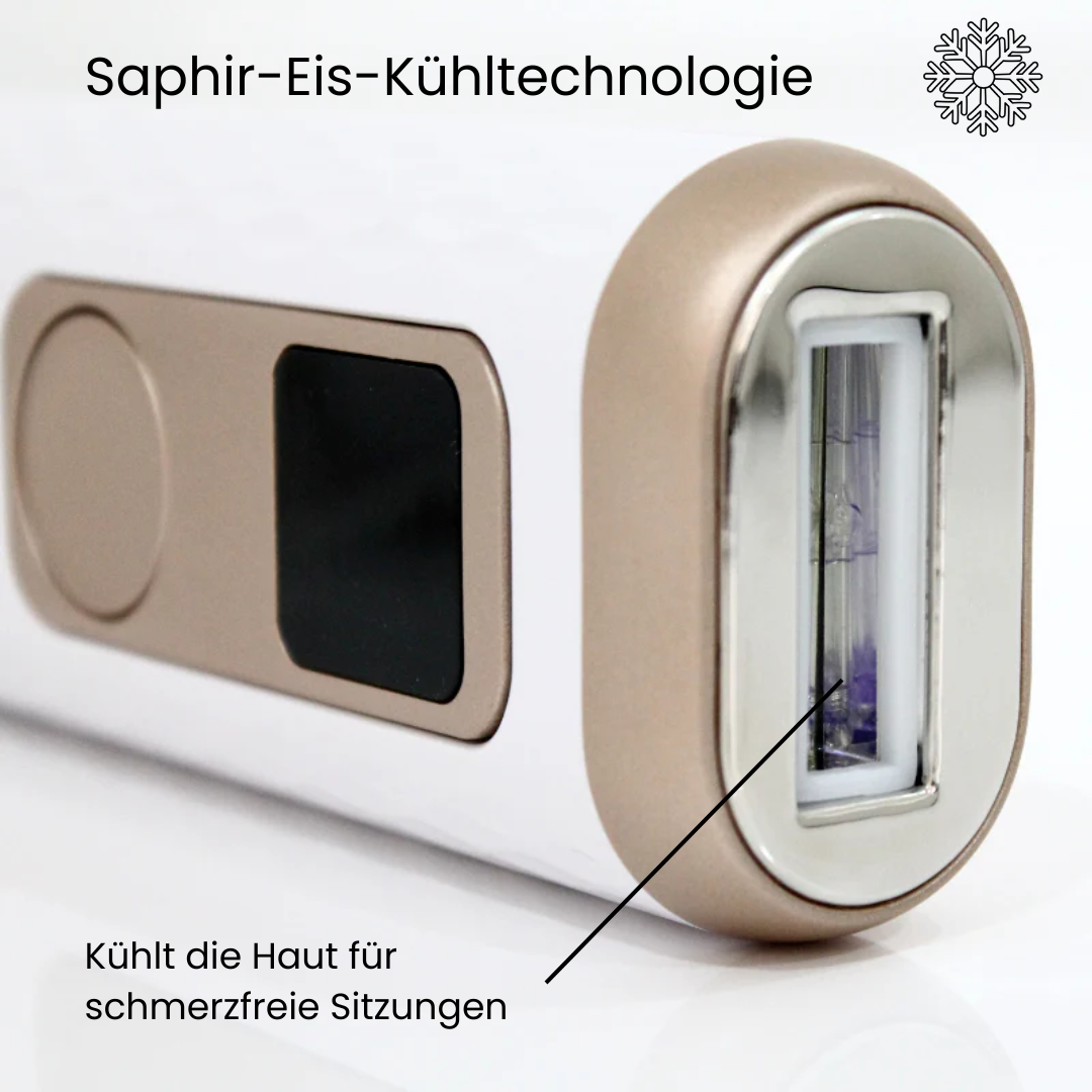 Selftude® IPL Laser DUO Haarentfernung mit Kühlfunktion + IPL-Lotion 200ml im Angebot