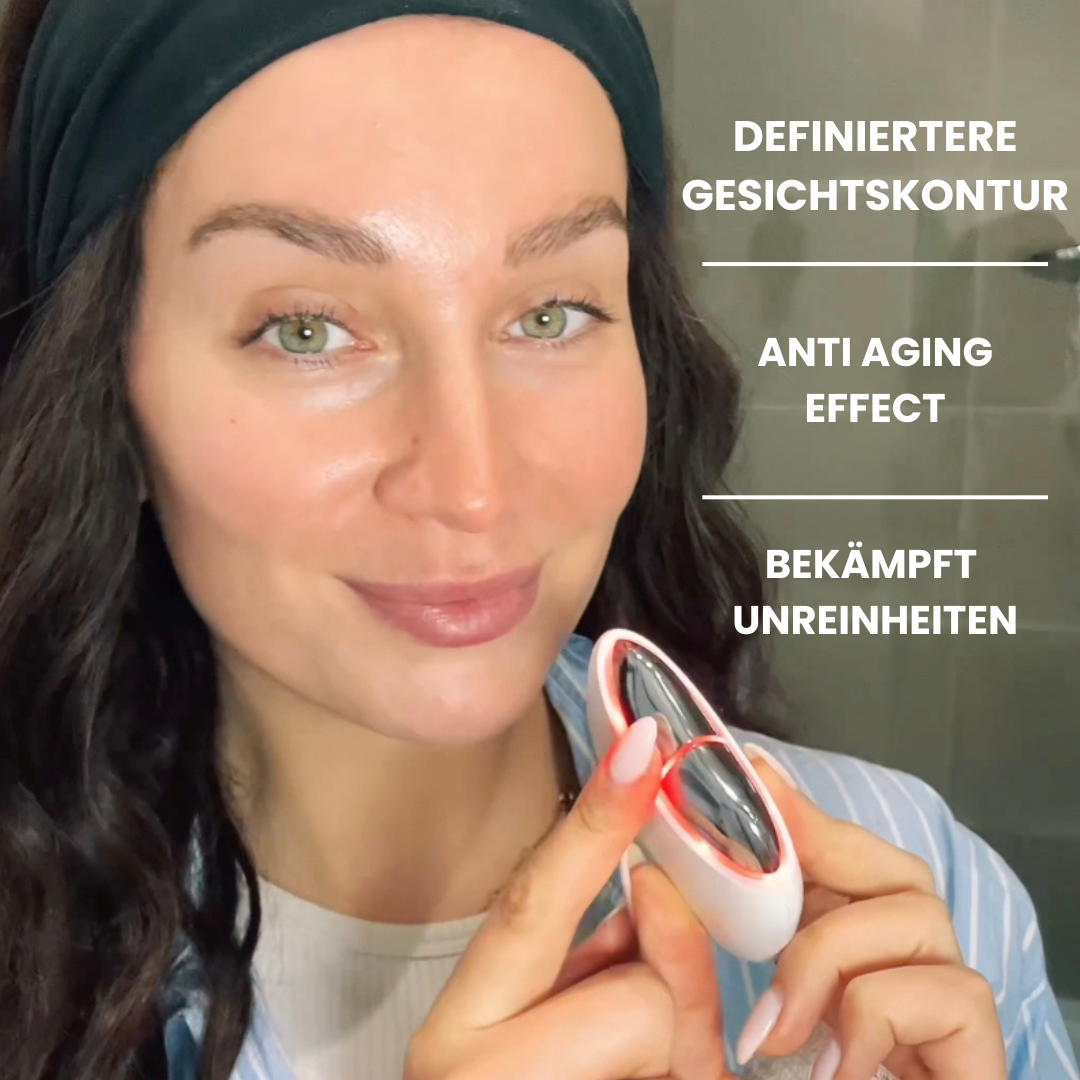 Selftude® EMS Gua Sha Pro™ TRIO - EMS GEL + Gratis Anti Aging Effect Serum mit Hyaluron