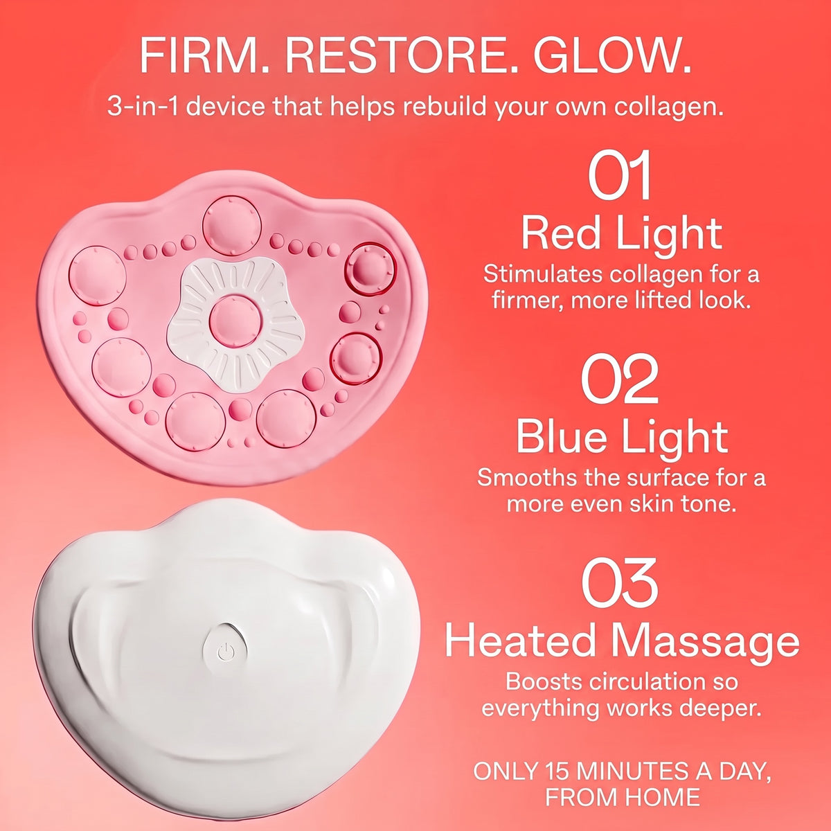 CellaLift pads front and back with the three functions explained