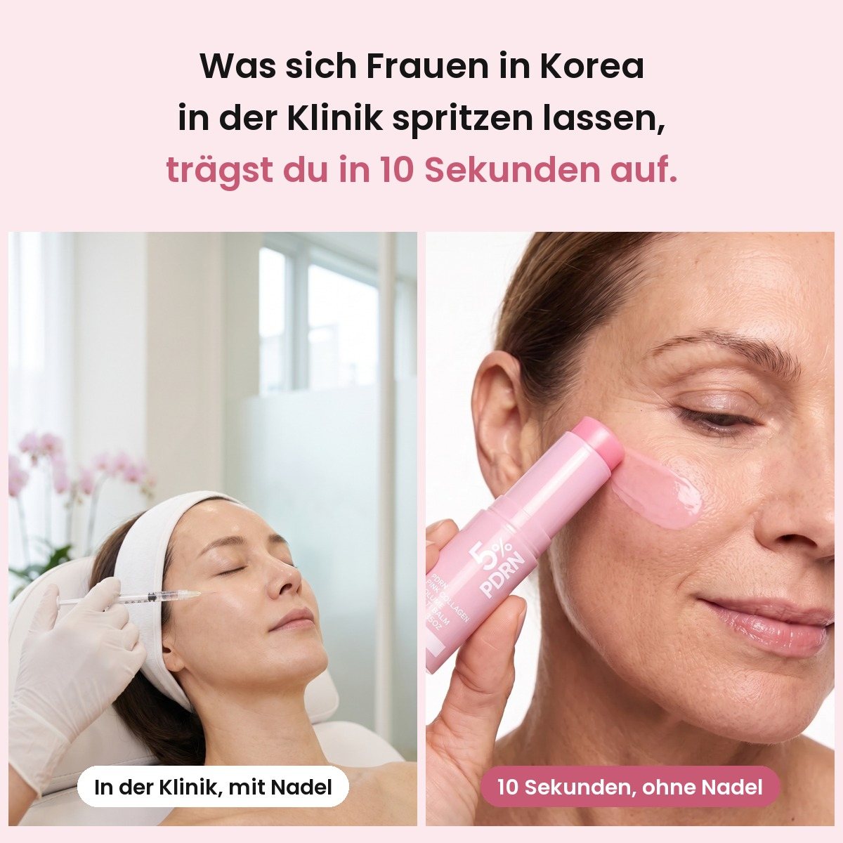 Was sich Frauen in Korea in der Klinik spritzen lassen, trägst du in 10 Sekunden auf